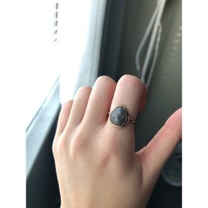 Hart + Stone 10k/14k Grey Sapphire Ring